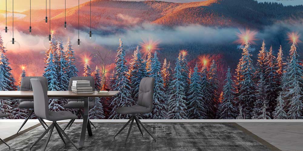 Kış Ormanı Duvar Kağıdı 12949