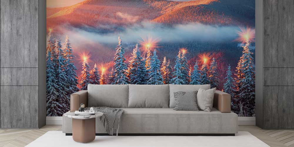 Kış Ormanı Duvar Kağıdı 12949