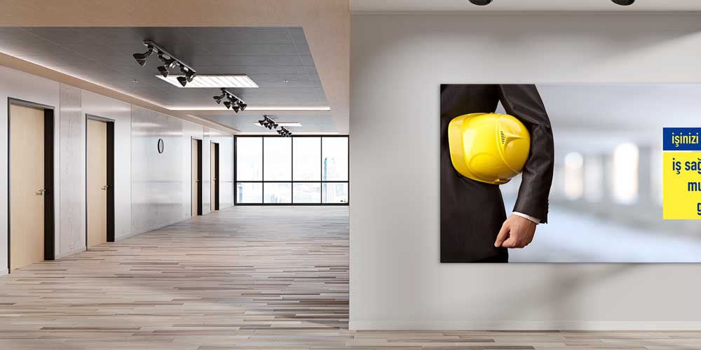 İş Güvenliği Şansa Bırakmayın Duvar Afişi – 12701