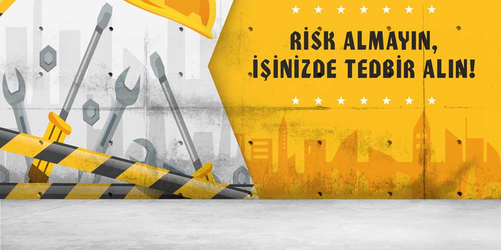 is-guvenligi-duvar-isaretleri-12721-01 Risk Almayın İşinizde Tedbir Alın İş Güvenliği Duvar Kağıdı 12721
