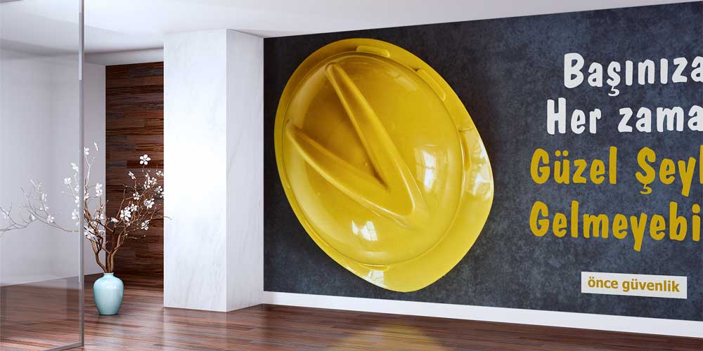 Başınıza Her Zaman Güzel Şeyler Gelmeyebilir İş Güvenliği Duvar Kağıdı 12722