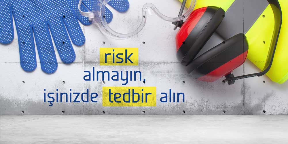 Risk Almayın İşinizde Tedbir Alın İş Güvenliği Duvar Kağıdı 12725