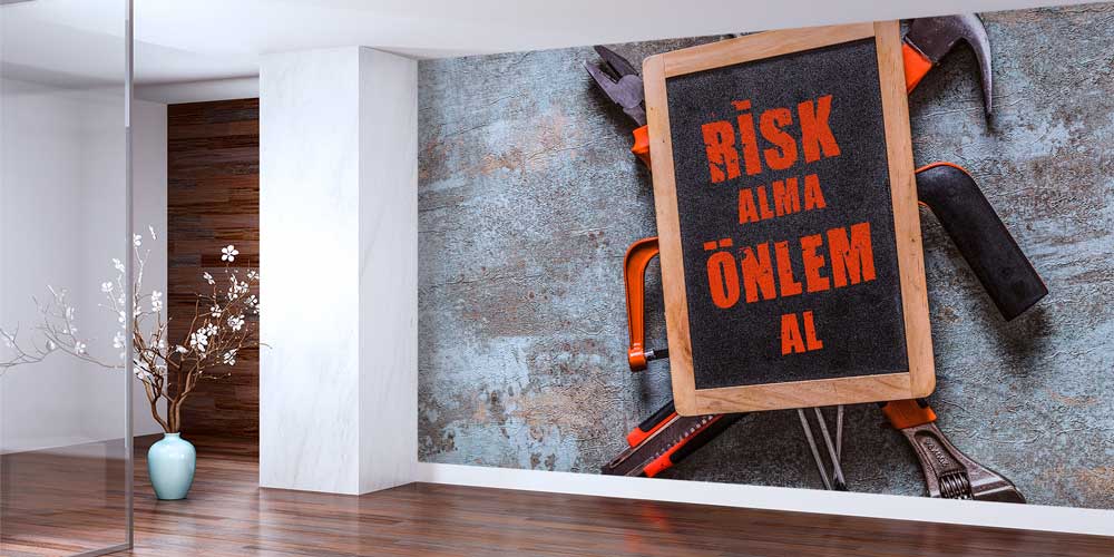Risk Alma Önlem Al İş Güvenliği Duvar Kağıdı 12738