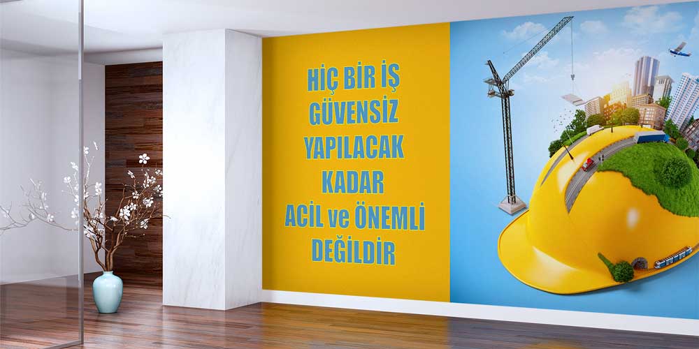 Hiçbir İş Güvensiz Yapılacak Kadar Acil ve Önemli Değildir İş Güvenliği Duvar Kağıdı 12733