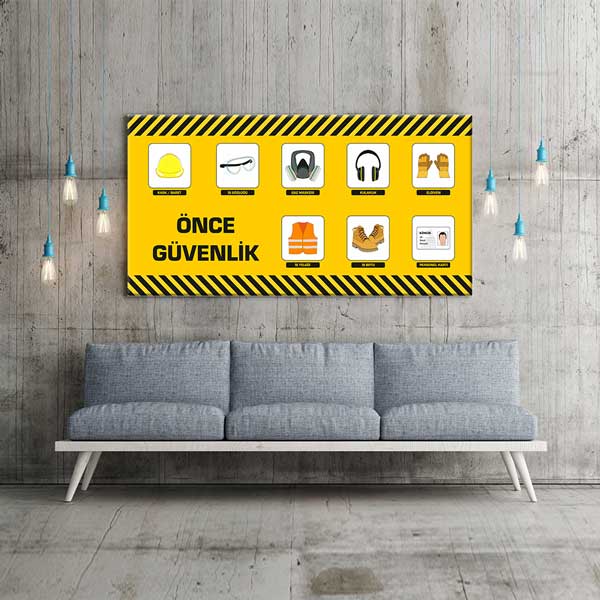 is-guvenligi-duvar-panosu-12744-01 Önce Güvenlik Duvar Panosu - İş Güvenliği Ekipmanları Tablosu – 12744