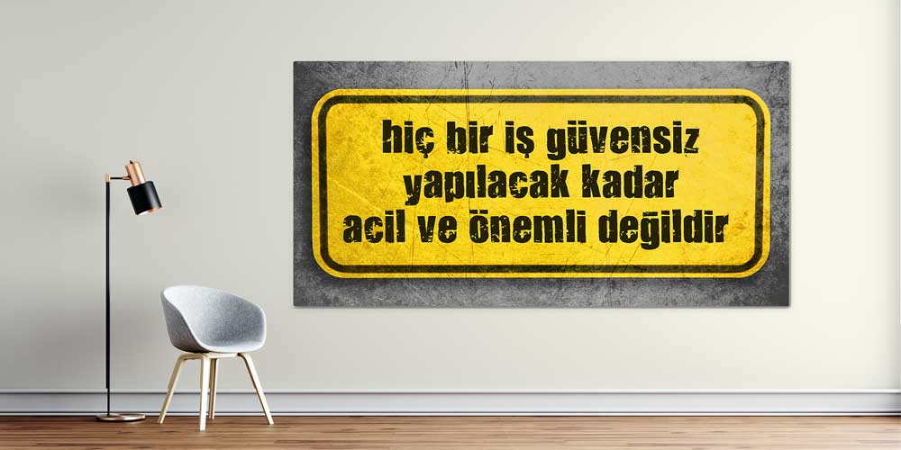 is-guvenligi-pano-12704-01 İş Güvenliği Uyarı Panosu - Büyük Ebat Duvar Dekoru – 12704