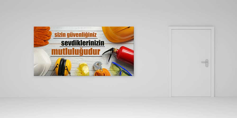 is-guvenlik-panolari-12703-02 İş Güvenliği Duvar Panosu - Tesisler İçin Büyük Ebat Dekor – 12703