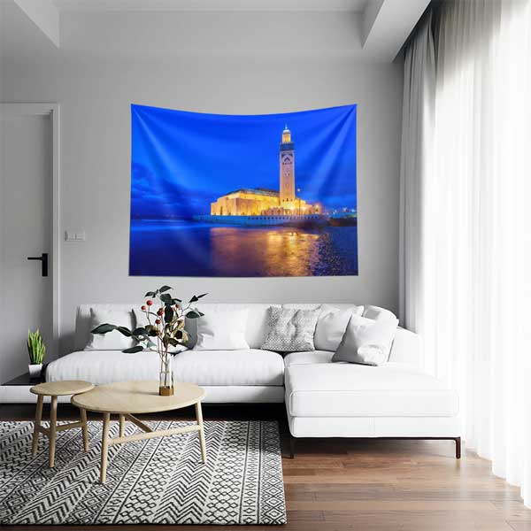 Hassan II Camii Casablanca Duvar Örtüsü 10539