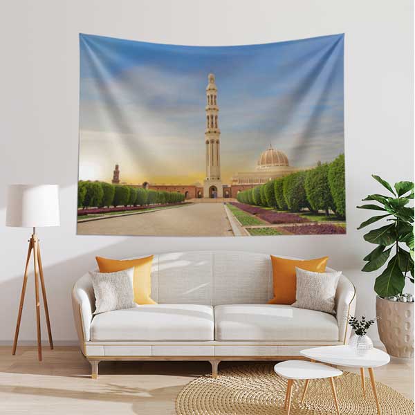 Sultan Qaboos Ulu Camii Duvar Örtüsü 10557