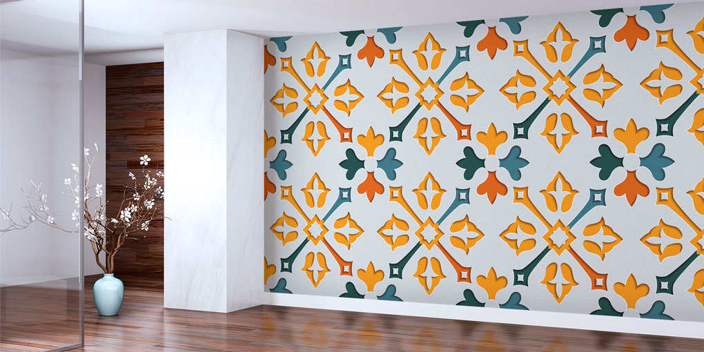 İslami Desenli Duvar Kağıdı 6111