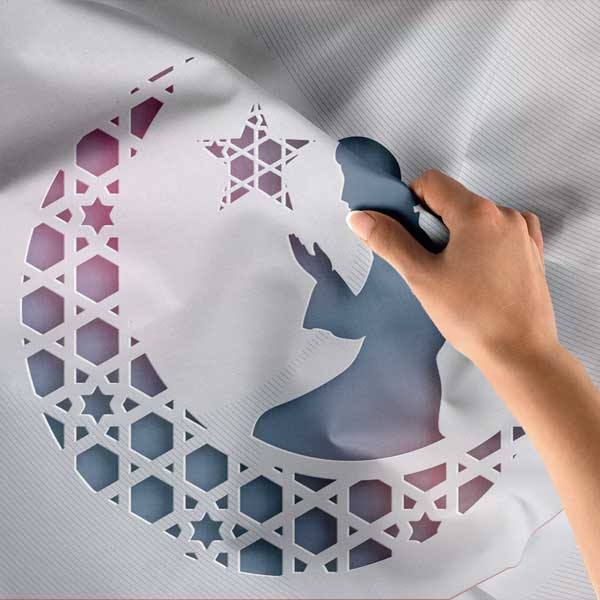 Miraç Temalı İslami Duvar Örtüsü 10535