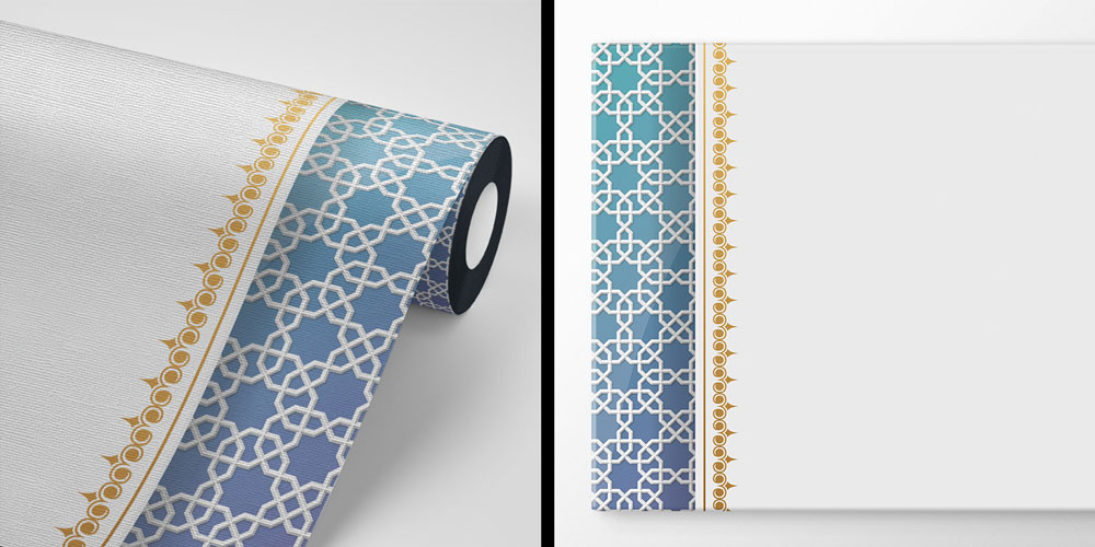 İslami Geometrik Desenli Modern Duvar Kaplaması 6133