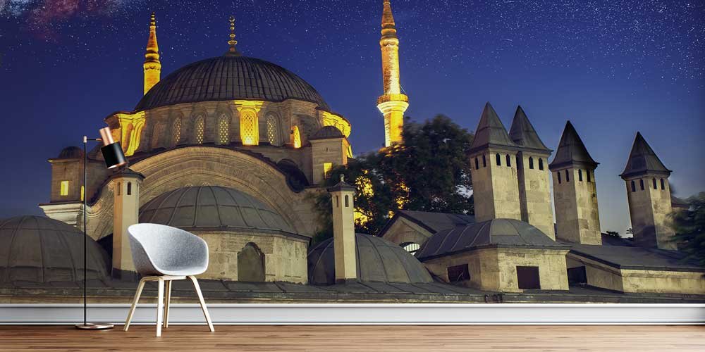 Türkiye Camileri Duvar Kağıdı - İslami Duvar Giydirme ve Kaplama 6167