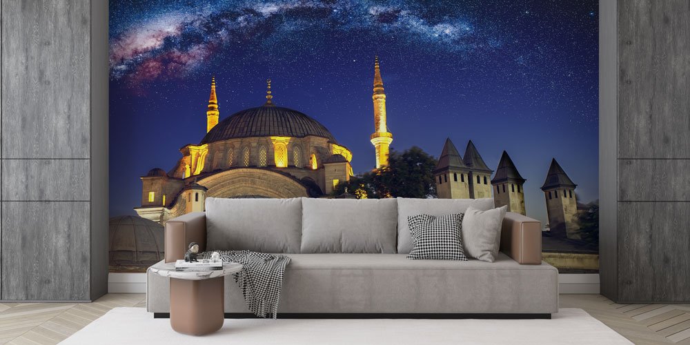 Türkiye Camileri Duvar Kağıdı - İslami Duvar Giydirme ve Kaplama 6167