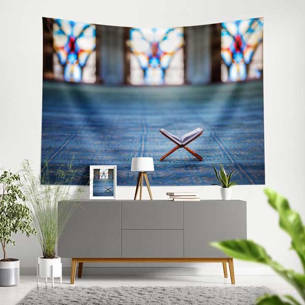 Kur’an-ı Kerim Rahle Temalı Duvar Örtüsü 10619