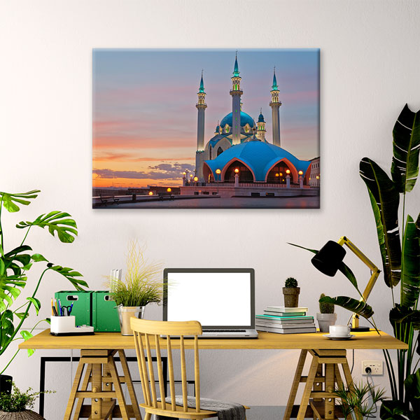 Hazreti Ali Camii Gün Batımı Duvar Tablosu – 10776
