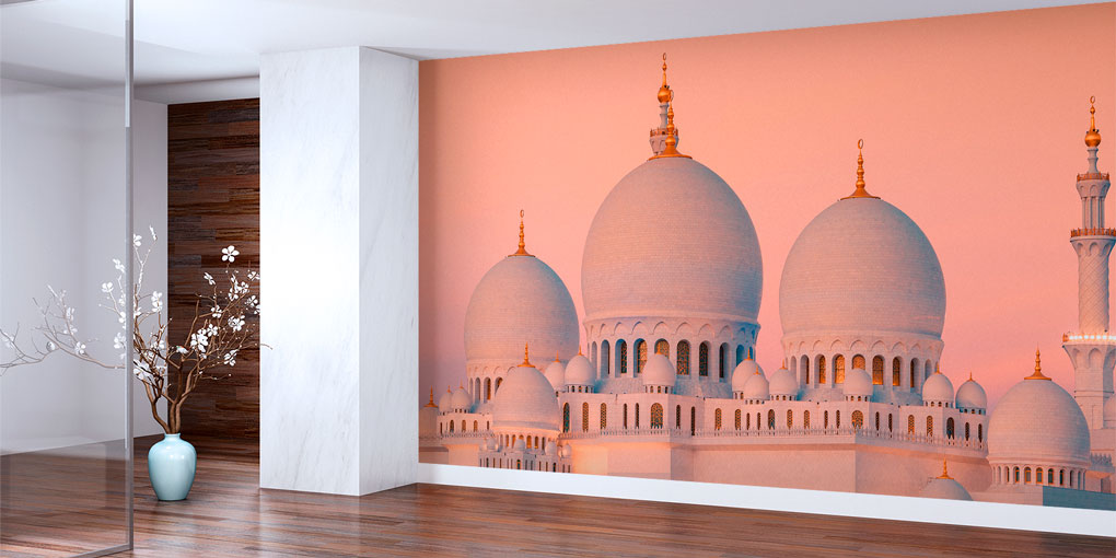 Şeyh Zayed Camii Dış Cephe Duvar Kağıdı 6154