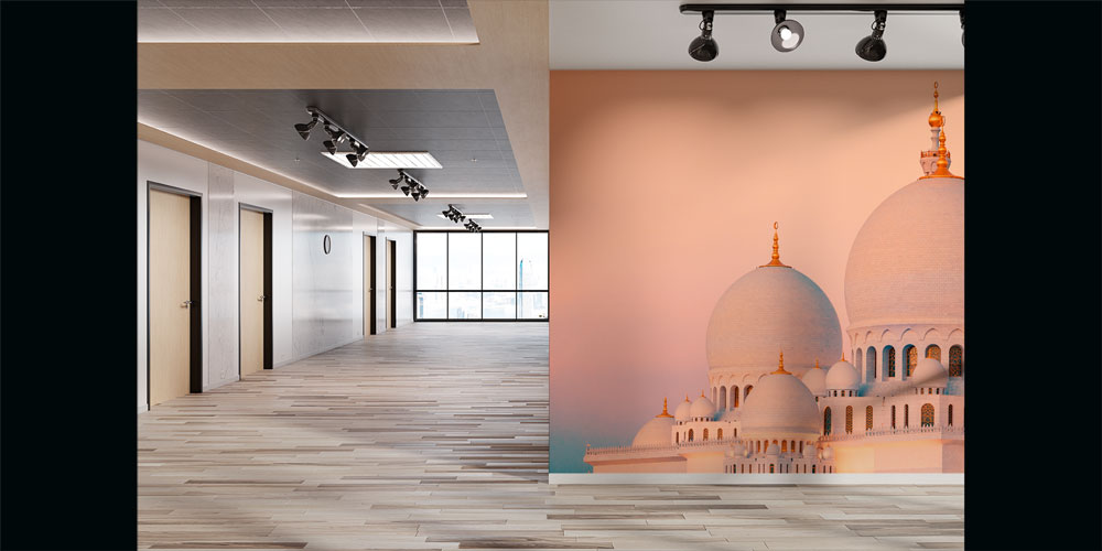 Şeyh Zayed Camii Dış Cephe Duvar Kağıdı 6154