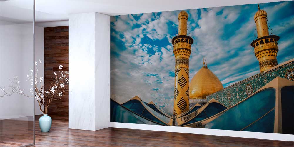 Altın Kubbeli ve Çinili Cami Duvar Kağıdı 10439