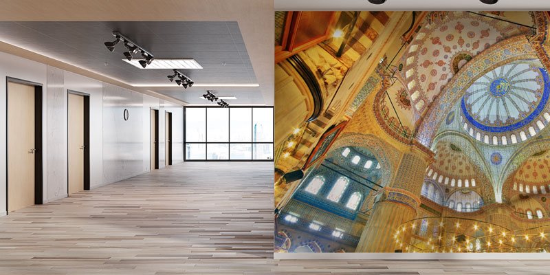 islam-duvar-sanati-10518-04 Türkiye Camileri Duvar Kağıdı 10518