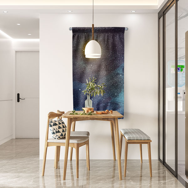 İlham Veren Gökyüzü Tasarımlı Duvar Flaması 10741