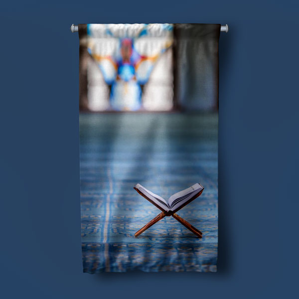 islam-duvar-sanati-10754-04 Kur’an-ı Kerim Temalı İslami Duvar Flaması 10754