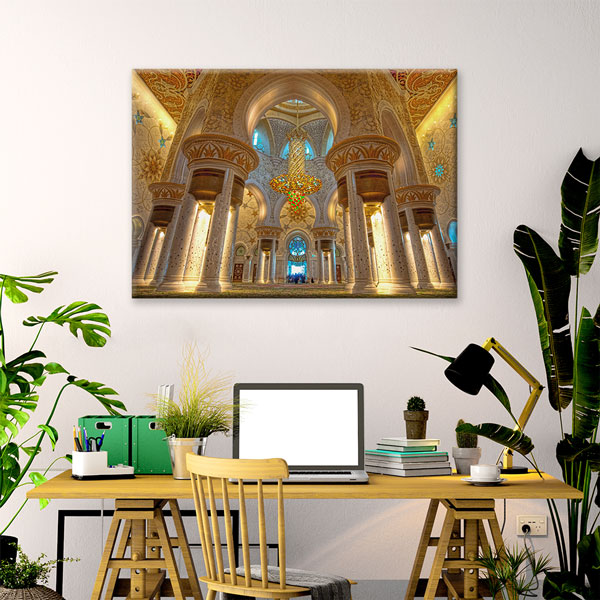 Şeyh Zayed Camii İç Mekan Dekoratif Tablo – 10777