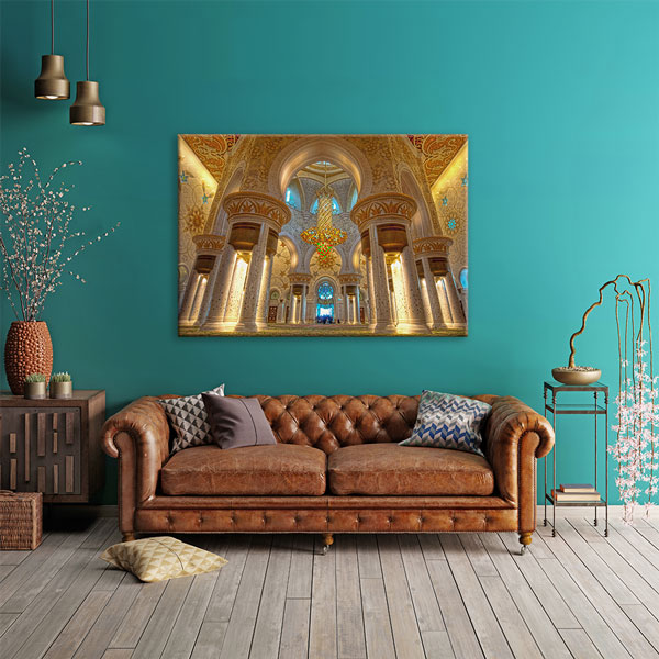 Şeyh Zayed Camii İç Mekan Dekoratif Tablo – 10777