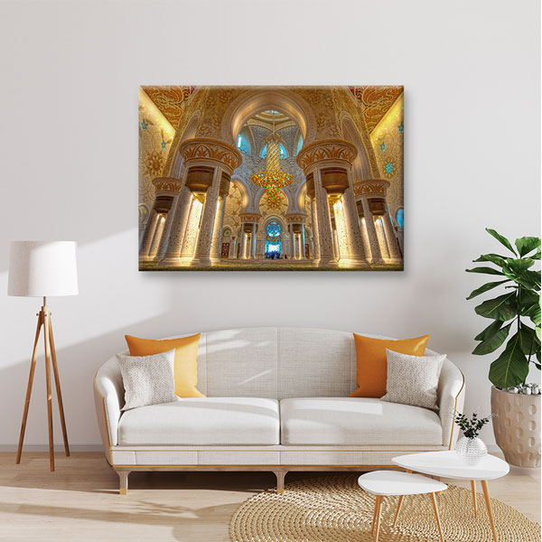 Şeyh Zayed Camii İç Mekan Dekoratif Tablo – 10777