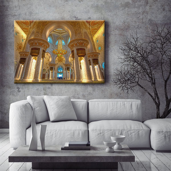 Şeyh Zayed Camii İç Mekan Dekoratif Tablo – 10777