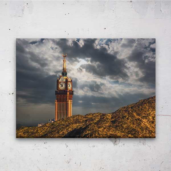 Kabe Mekke Manzaralı Kanvas Duvar Tablosu – 10890
