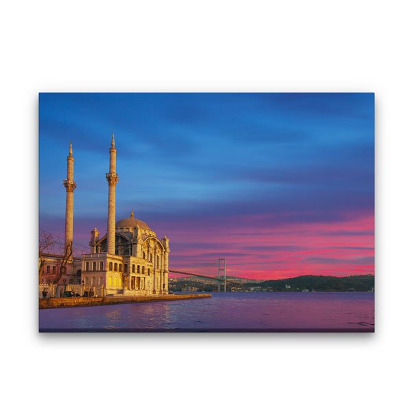 Türkiye Camileri İstanbul Manzaralı Kanvas Tablo – 10918
