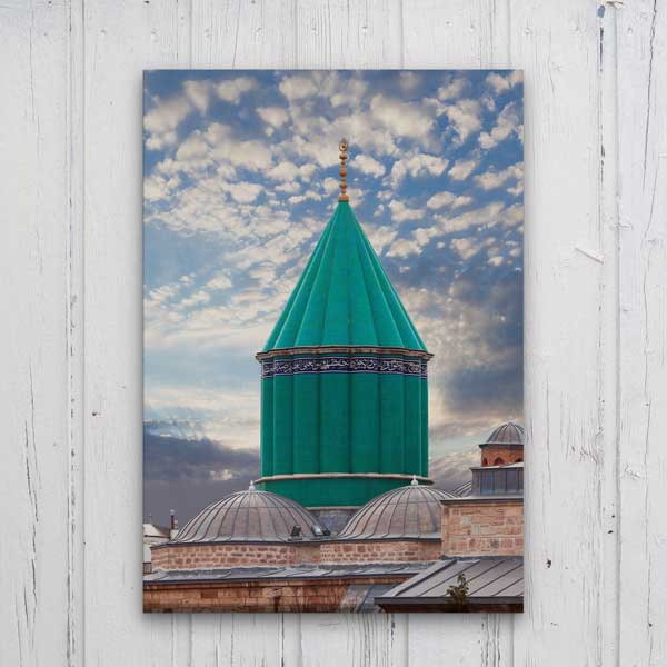 islam-duvar-sanati-10923-05 İslami Duvar Sanatı Mevlana Türbesi Kanvas Tablo – 10923