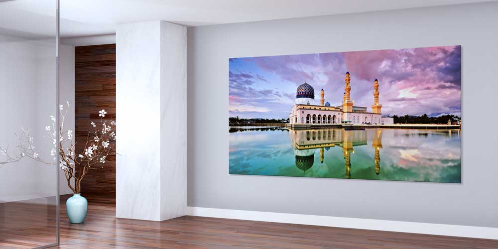 Kota Kinabalu Yüzen Cami Duvar Dekoru 11360