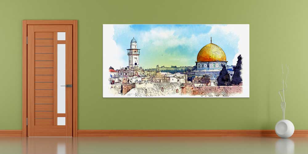 Kubbet-üs-Sahra Duvar Dekor Ürünü 11371