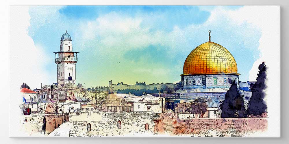 Kubbet-üs-Sahra Duvar Dekor Ürünü 11371