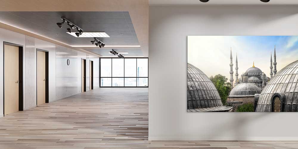 İstanbul Sultanahmet Camii ve Kubbeler Manzaralı Büyük Ebatlı Duvar Dekoru – 11469