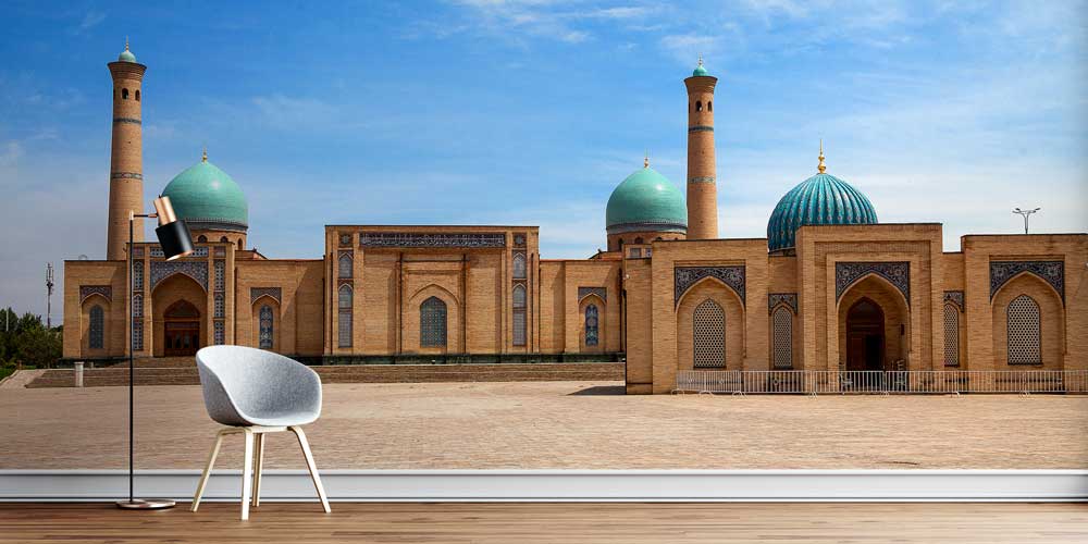 Şeyh Zayed Camii Gün Batımı Duvar Kağıdı 6155