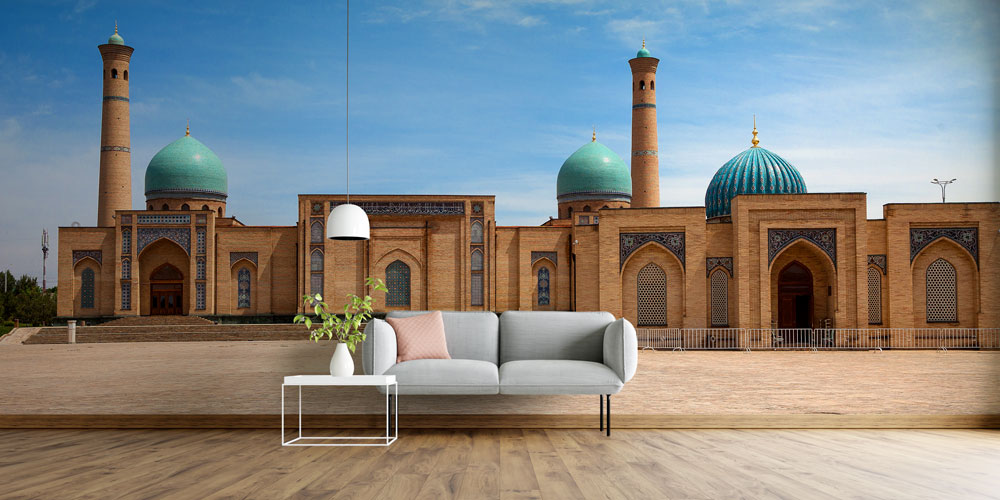 Şeyh Zayed Camii Gün Batımı Duvar Kağıdı 6155