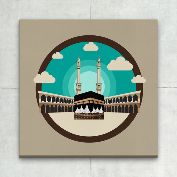 Kabe İllüstrasyon Tasarımlı Kanvas Duvar Tablosu – 10926