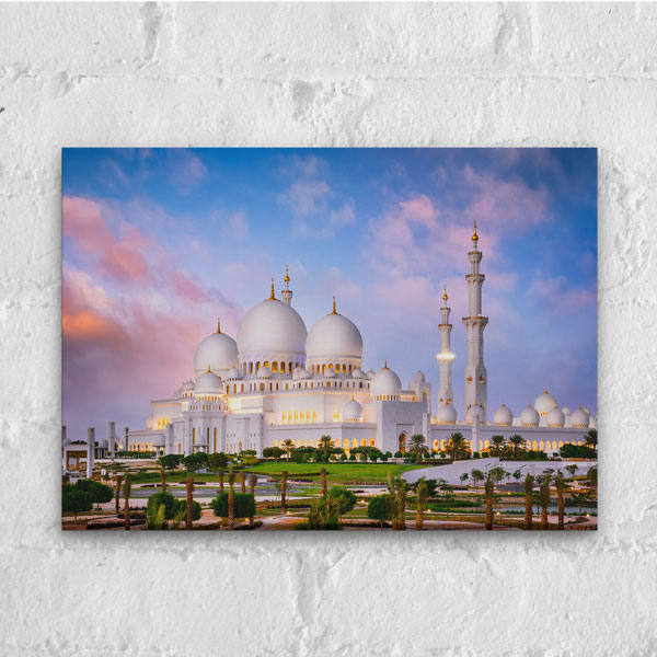 Hassan II Camii Gece Manzarası Kanvas Tablo – 10796