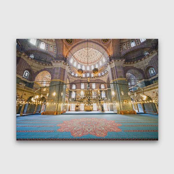 islam-kanvas-tablo-10910-00 Türkiye Camileri Kanvas Duvar Tablosu – 10910