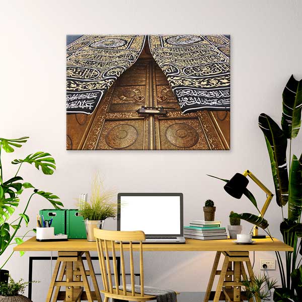 Kabe Kapısı Detaylı Kanvas Duvar Tablosu – 10892