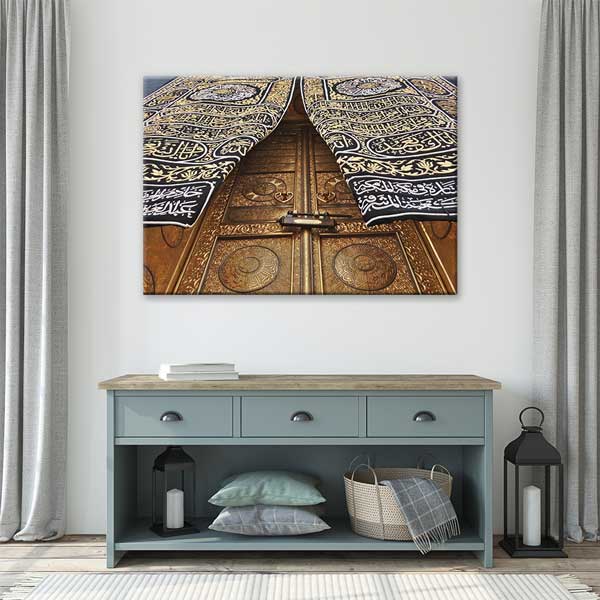 Kabe Kapısı Detaylı Kanvas Duvar Tablosu – 10892