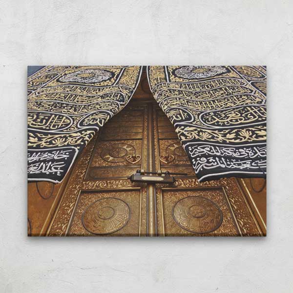 Kabe Kapısı Detaylı Kanvas Duvar Tablosu – 10892