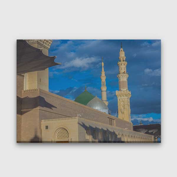 Medine Mescid-i Nebevi Geniş Açı Görünümlü Kanvas Duvar Tablosu – 10905