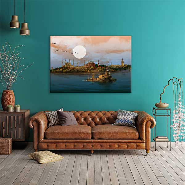 Türkiye Camileri Kanvas Duvar Tablosu – 10907