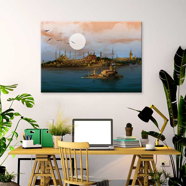 Türkiye Camileri Kanvas Duvar Tablosu – 10907