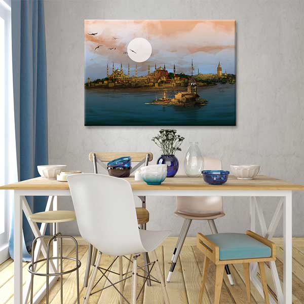 Türkiye Camileri Kanvas Duvar Tablosu – 10907