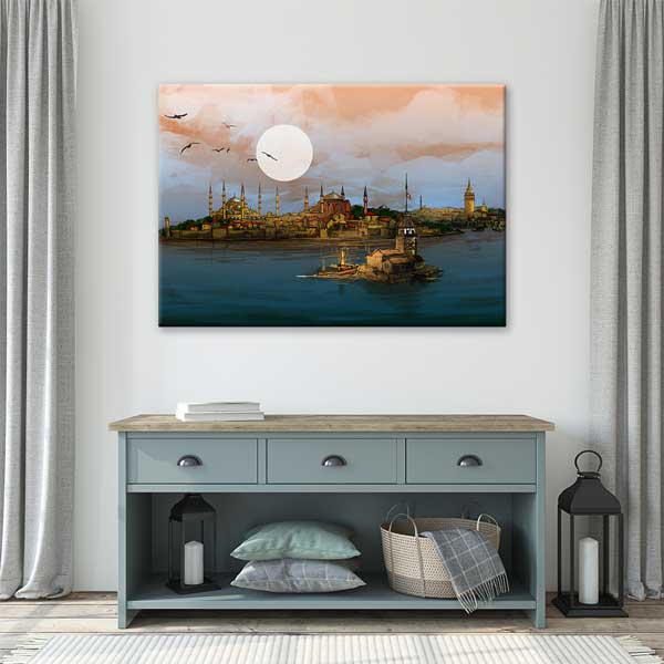 Türkiye Camileri Kanvas Duvar Tablosu – 10907